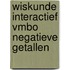 Wiskunde Interactief Vmbo negatieve getallen