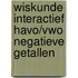 Wiskunde Interactief Havo/vwo negatieve getallen