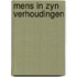 Mens in zyn verhoudingen
