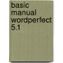 Basic manual WordPerfect 5.1