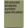 Structured analysis system specification door Daems