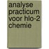 Analyse practicum voor hlo-2 chemie