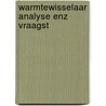 Warmtewisselaar analyse enz vraagst door Verdonschot