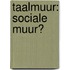 Taalmuur: sociale muur?