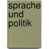 Sprache und Politik by H. van Velthoven
