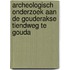 Archeologisch onderzoek aan de Gouderakse Tiendweg te Gouda
