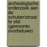 Archeologische onderzoek aan de Schubertstraat te Elst (gemeente Overbetuwe)