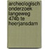 Archeologisch onderzoek Langeweg 474b te Heerjansdam