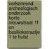 Verkennend archeologisch onderzoek Korte Nieuwstraat 11 en Basiliekstraatje 1 te Hulst