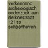 Verkennend archeologisch onderzoek aan de Koestraat 121 te Schoonhoven
