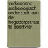 Verkennend archeologisch onderzoek aan de Hogedorpstraat te Poortvliet