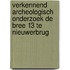 Verkennend archeologisch onderzoek De Bree 13 te Nieuwerbrug
