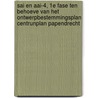 SAI en AAI-4, 1e fase ten behoeve van het ontwerpbestemmingsplan centrunplan Papendrecht by C.C. Nicholson