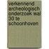 Verkennend archeologisch onderzoek Wal 30 te Schoonhoven