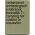 Verkennend archeologisch onderzoek barendijk 7 ( camping het Zuiden) te Nieuwvliet