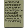 Verkennend archeologisch onderzoek en archeologische begeleiding plangebied Het Groene Woud 1 te Middelburg by W.P. Brienen-Moolenaar