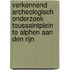 Verkennend archeologisch onderzoek Toussaintplein te Alphen aan den Rijn