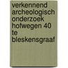 Verkennend archeologisch onderzoek Hofwegen 40 te Bleskensgraaf door N.J.W. van der Feest