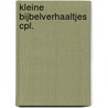 Kleine bijbelverhaaltjes cpl. door A. Parry