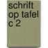Schrift op tafel c 2