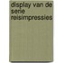 Display van de serie reisimpressies