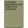 Studiegids Applicatiecursus Hogeschool Schoevers door Onbekend