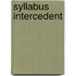 Syllabus Intercedent