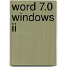 Word 7.0 Windows II by H. Zebregs