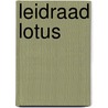 Leidraad lotus door Chabot