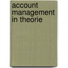 Account management in theorie door Podzimek Buermann