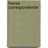 Franse correspondentie door A. Evers