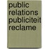 Public relations publiciteit reclame