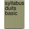 Syllabus Duits Basic door M. Deisz
