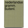 Nederlandse gramm. buitenl. by Langstraat Mulder