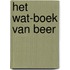 Het wat-boek van Beer