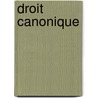 Droit canonique door Schouppe