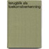 Terugblik als toekomstverkenning