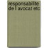 Responsabilite de l avocat etc