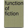 Function of fiction door Gaus