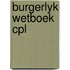 Burgerlyk wetboek cpl