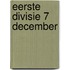 Eerste divisie 7 december