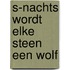 S-nachts wordt elke steen een wolf