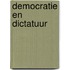 Democratie en dictatuur