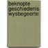 Beknopte geschiedenis wysbegeerte