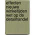 Effecten nieuwe winkeltijden wet op de detailhandel