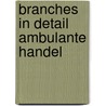 Branches in Detail Ambulante Handel door Onbekend