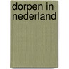 Dorpen in Nederland door Jan Smit