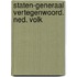 Staten-generaal vertegenwoord. ned. volk