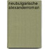 Neubulgarische alexanderroman