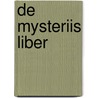 De mysteriis liber by Jamblichus